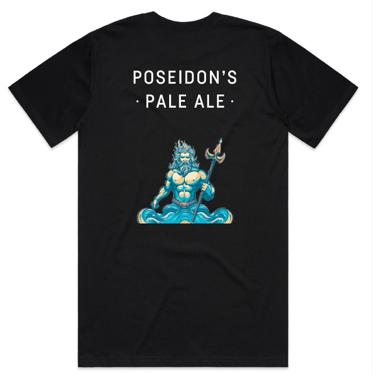 Black T-Shirt Poseidons
