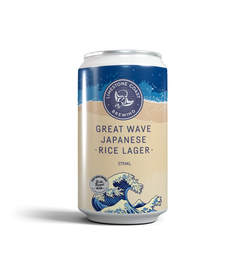 GREAT WAVE JAPANESE RICE LAGER