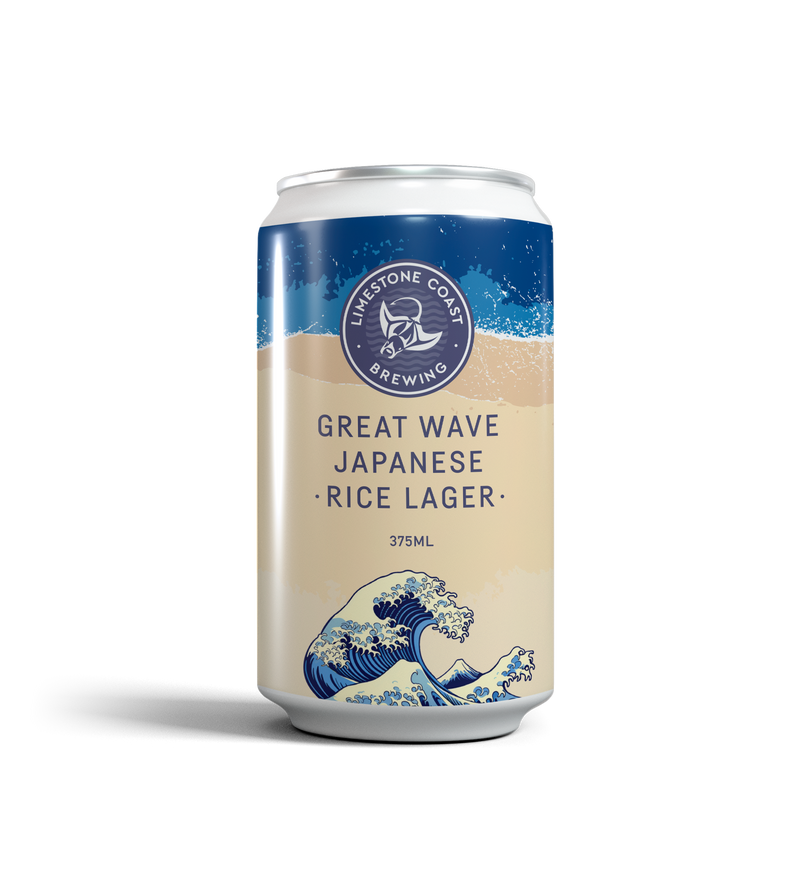 GREAT WAVE JAPANESE RICE LAGER